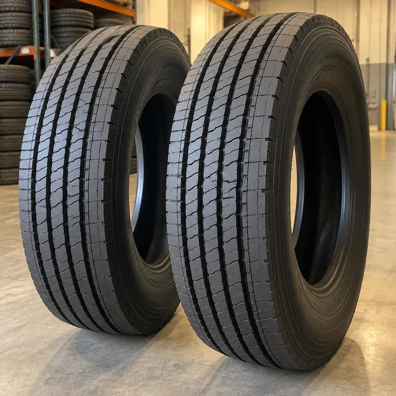 New 285/75R24.5 commercial-steer tires wholesale