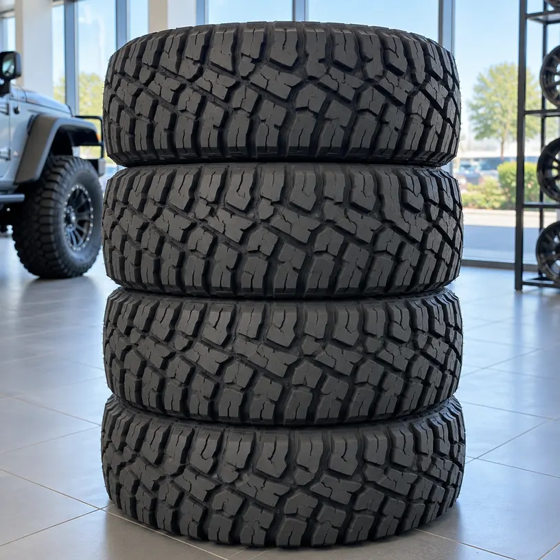 New LT285/70R17 mud-terrain tires wholesale